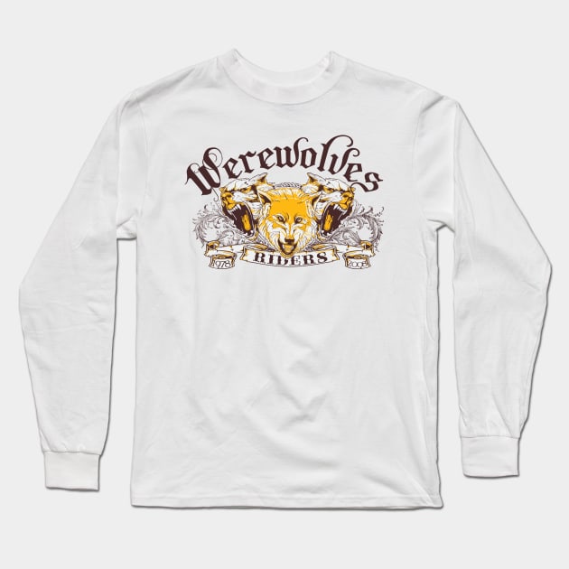 Werewolves Riders Long Sleeve T-Shirt by T-Culture